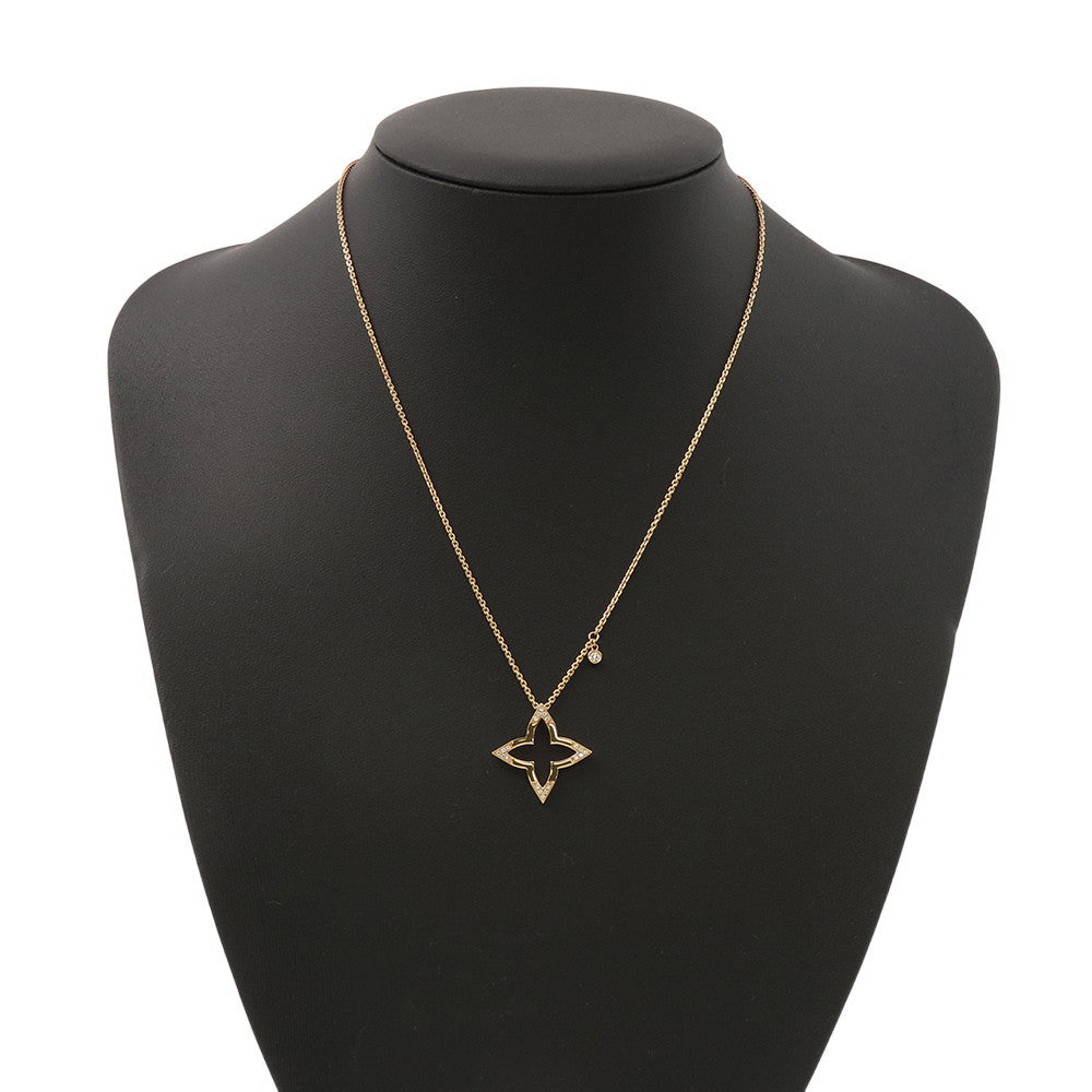 LOUIS VUITTON Pendant Ombre BlossomQ03083 18K Pink Gold