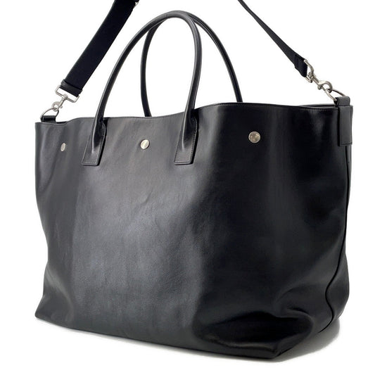 SAINT LAURENT PARIS Rive Gauche Tote Bag Black707651 Leather