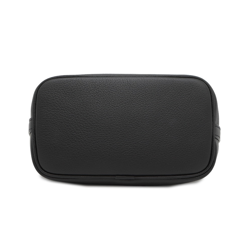 LOUIS VUITTON Padlock & Walk BlackM24006 Grained Calf Leather