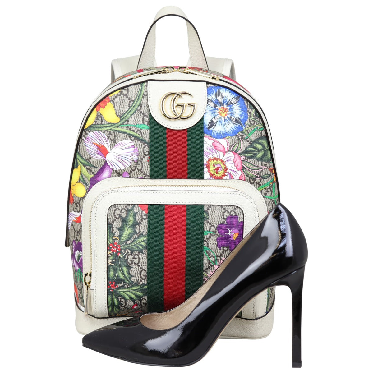 Gucci GG Ophidia Flora Backpack