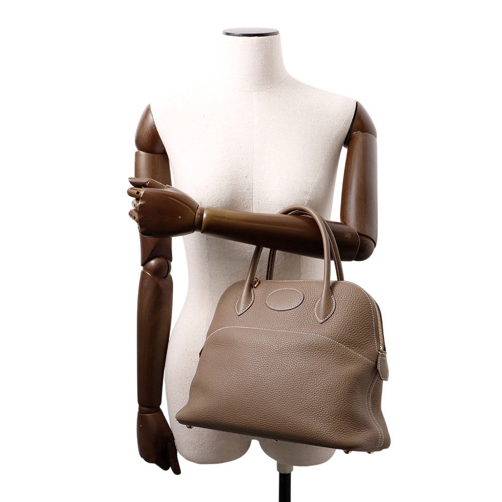 HERMES Bolide Etoupe Taurillon Clemence Size 31