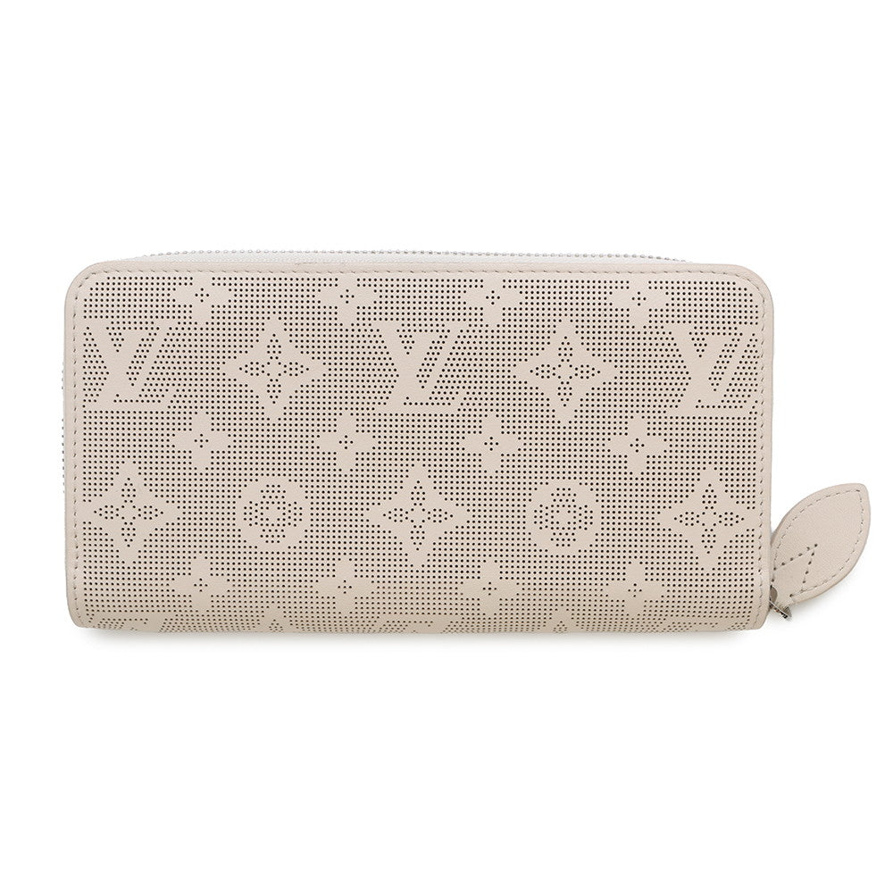 LOUIS VUITTON Zippy Wallet Quartz/BeigeM83029 Mahina Reverse