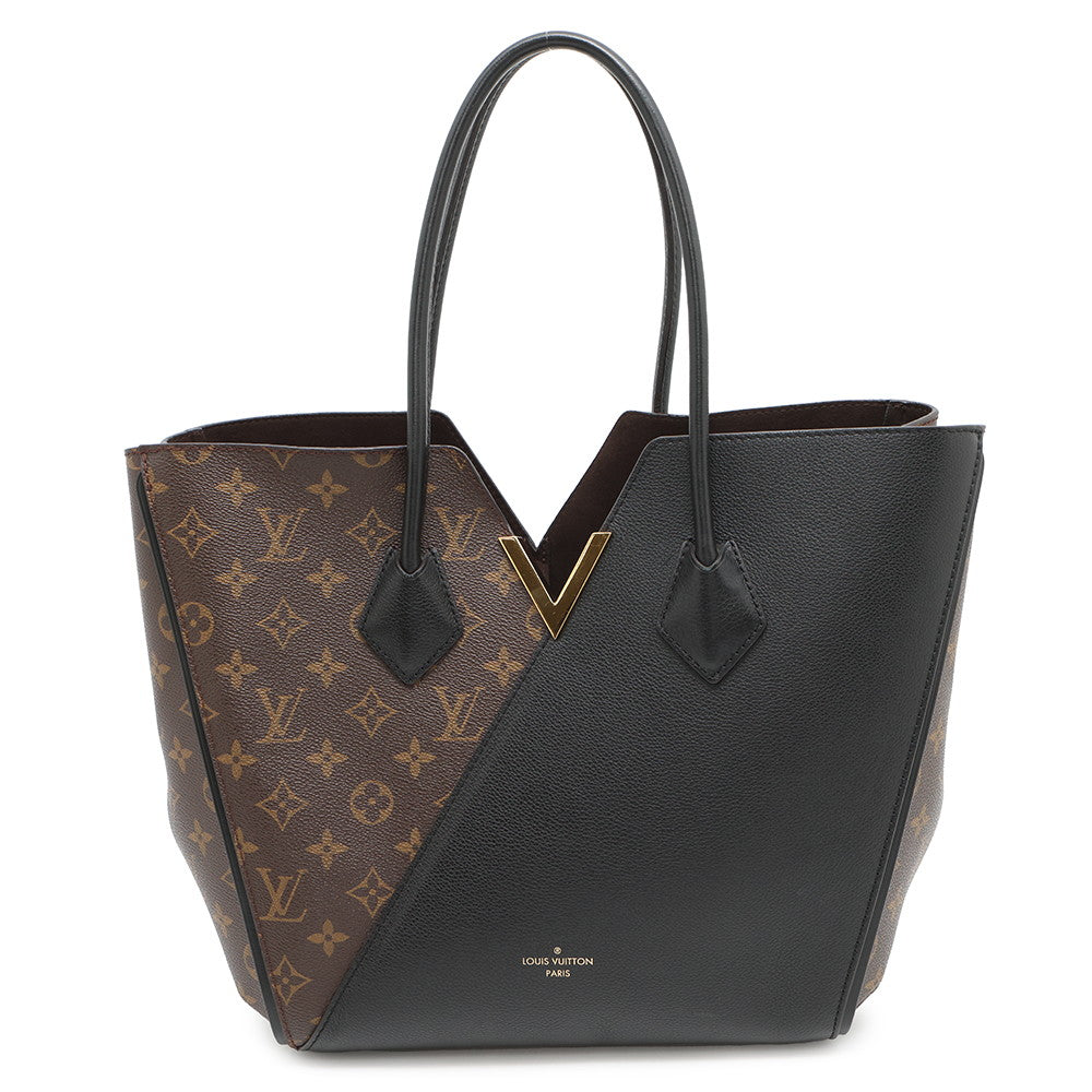 LOUIS VUITTON Kimono NoirM40460 Monogram Calf Leather Size MM