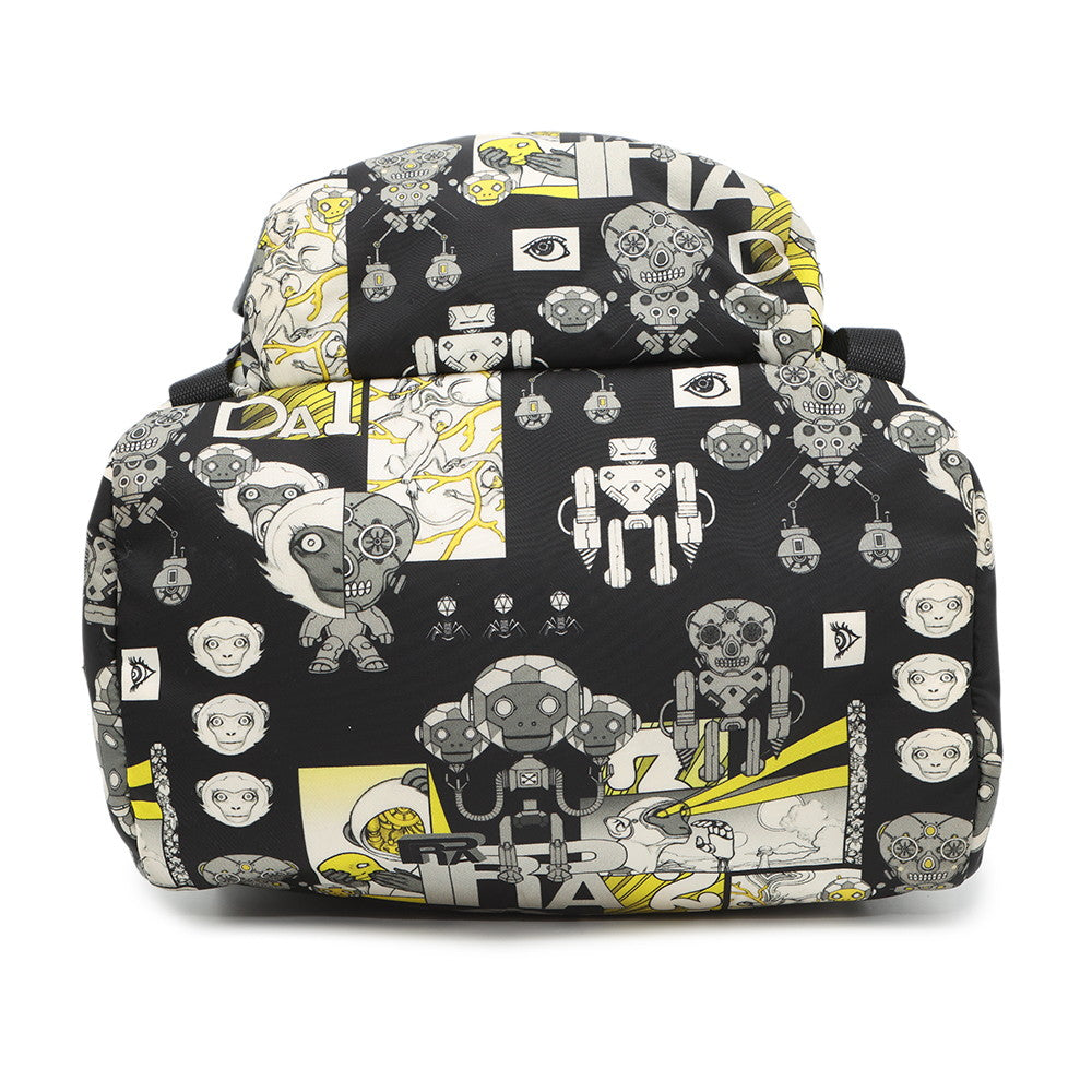 PRADA Comic Backpack Black Nylon