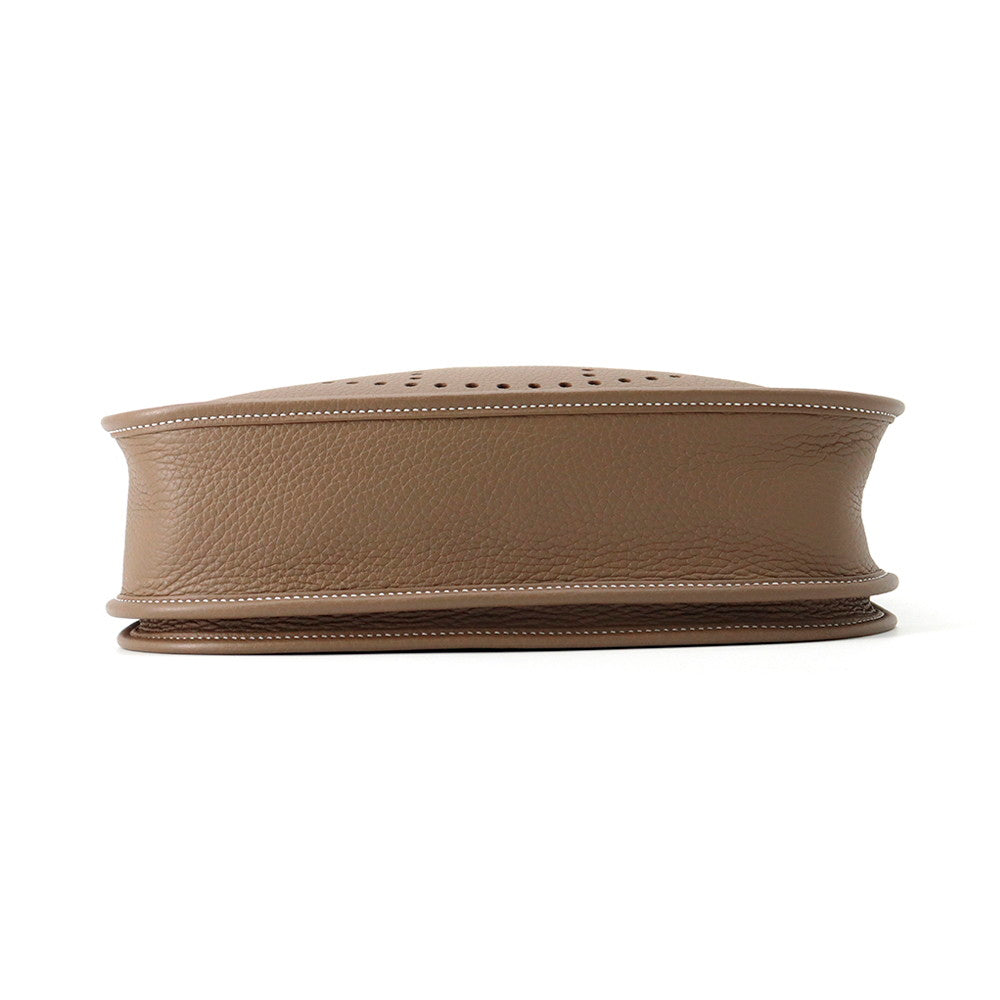 HERMES Evelyne3 Etoupe Taurillon Clemence Size PM
