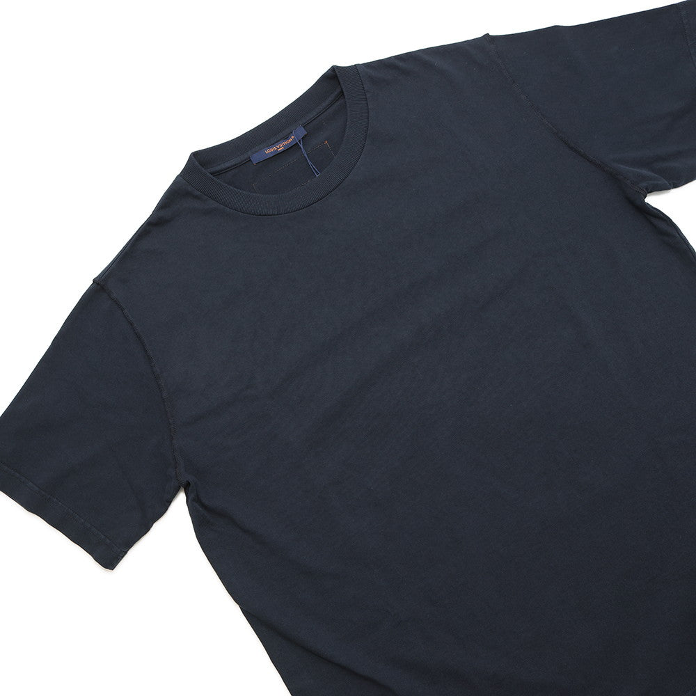 LOUIS VUITTON Inside Out T-Shirt Size XXL Blue Nuit FoncÃ©1A7XSI Cotton100%