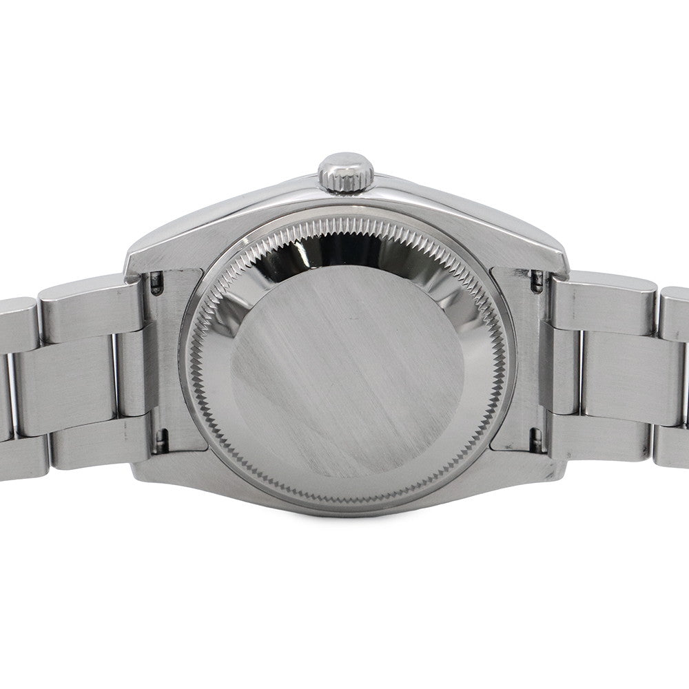 ROLEX Oyster Perpetual W34mm Stainless Steel Red Grape Dial114200
