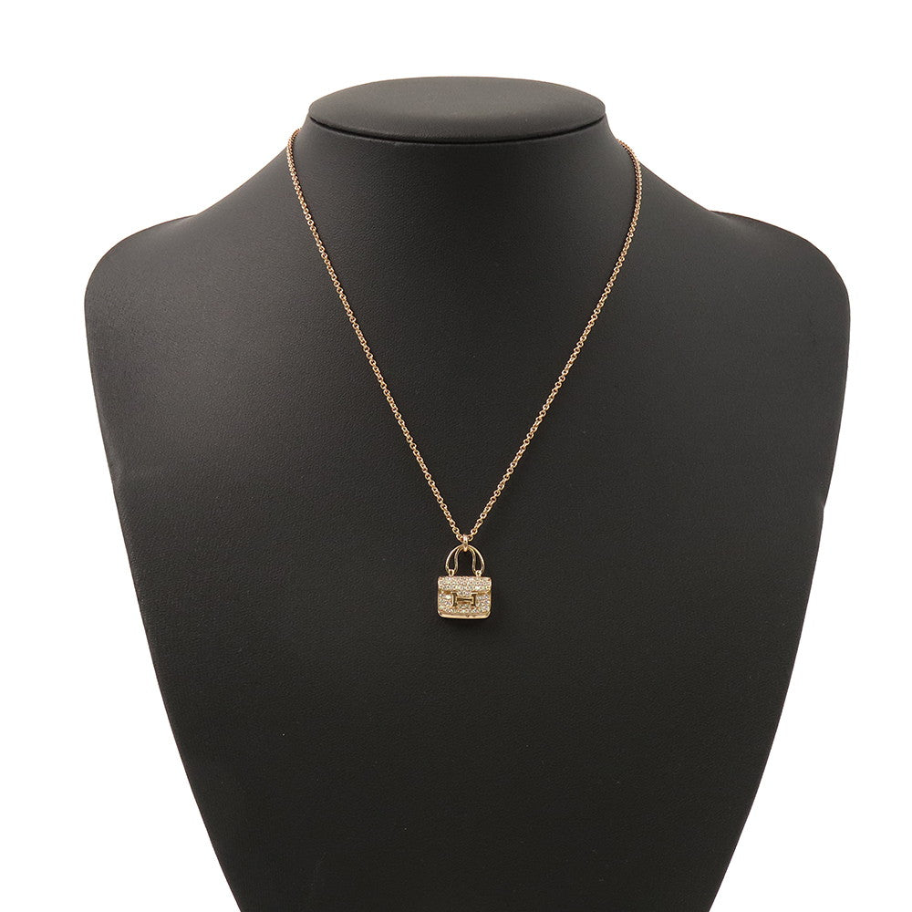 HERMES Amulette Constance PendantH121312B 00 18K Pink Gold