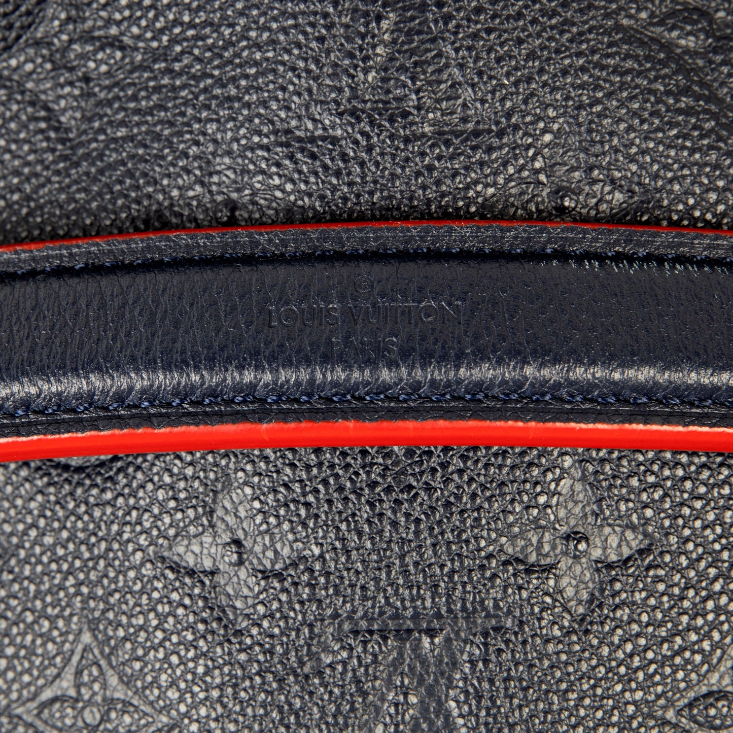 Louis Vuitton Louis Vuitton Marine & Rouge Monogram Empreinte Leather Melie Shoulder Bag