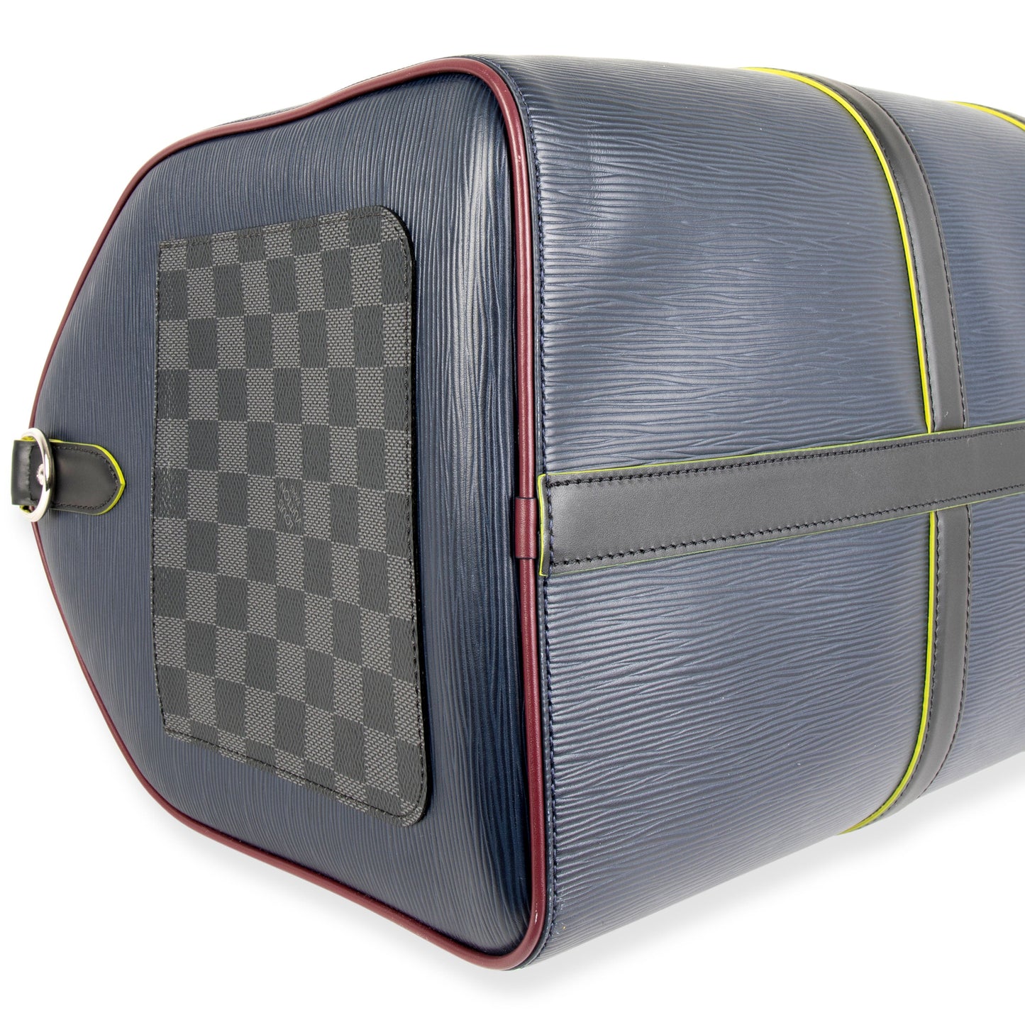 Louis Vuitton Louis Vuitton Marine Epi Leather Patchwork Graphite Keepall 50 Duffle Bag