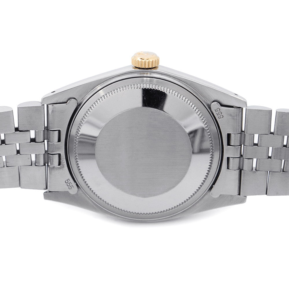 ROLEX Datejust W36mm Stainless Steel YG White Dial1601