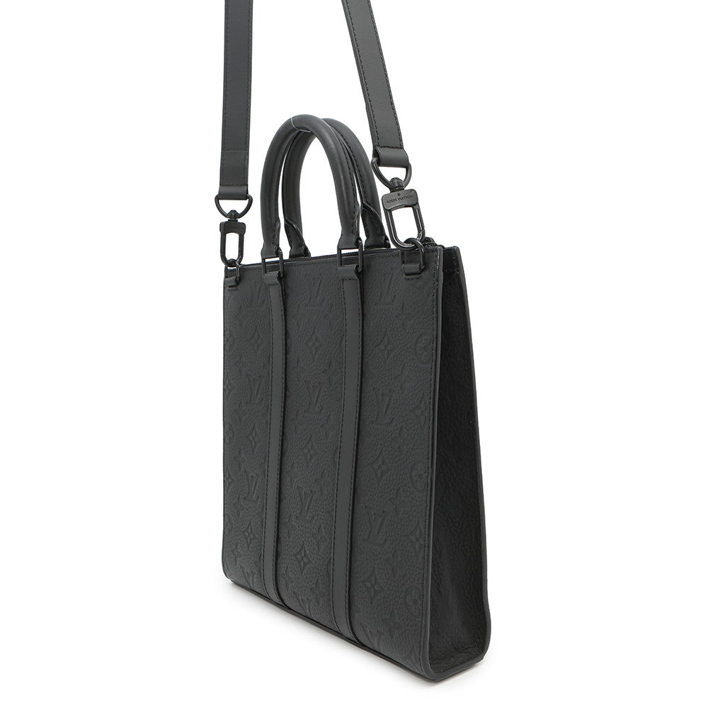 LOUIS VUITTON Sac Plat NoirM21884 Monogramã»Taurillon