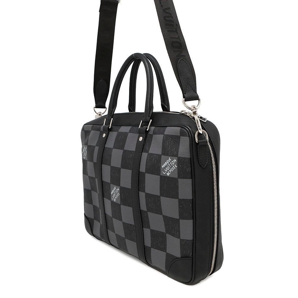 LOUIS VUITTON Siriusã»Briefcase NoirN50072 Damier Pattern Capsule Collection
