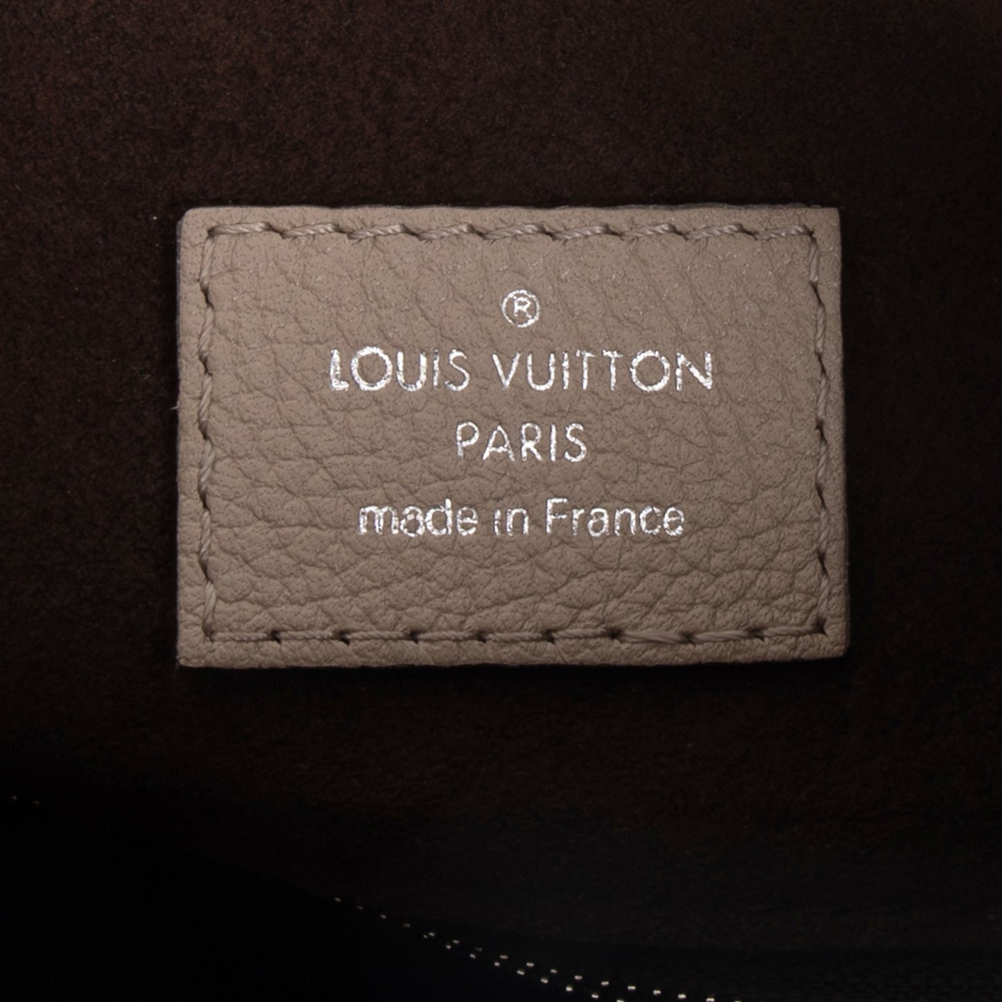 Louis Vuitton Louis Vuitton Creme Mahina Leather Babylone BB Chain Shoulder Bag