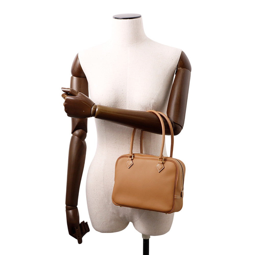 HERMES Plume Gold Swift Leather Size Mini