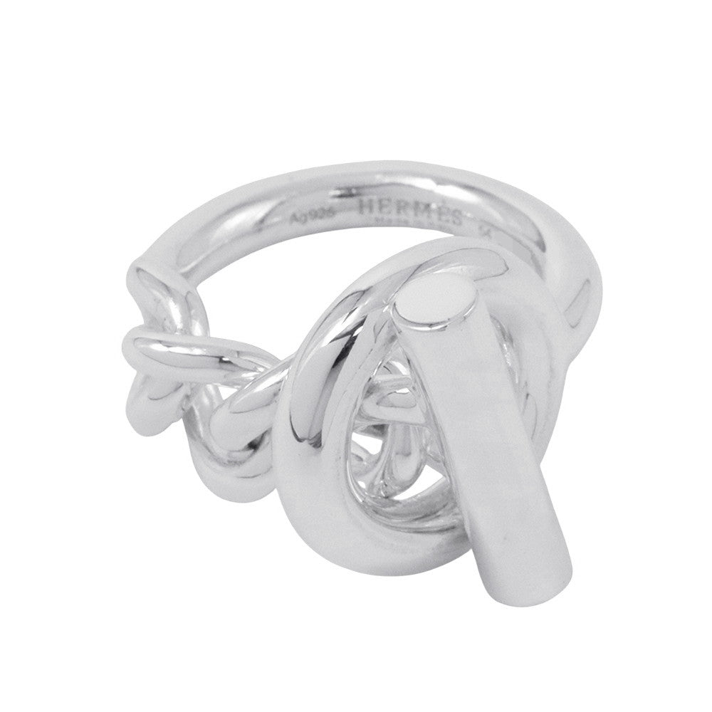 HERMES Croisette Ring Size 54/#14/MM SV925