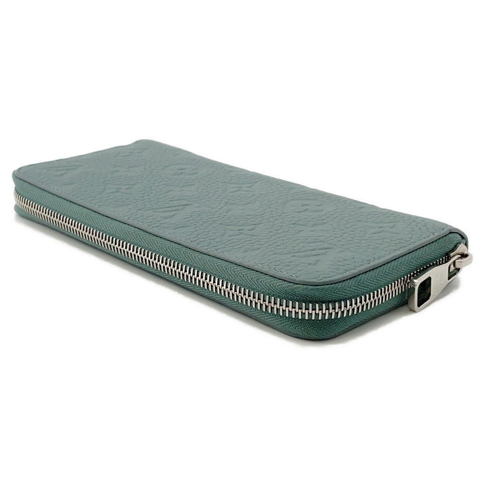 LOUIS VUITTON Zippy Wallet - Horizontal Misty LakeM14142 Monogramã»Taurillon