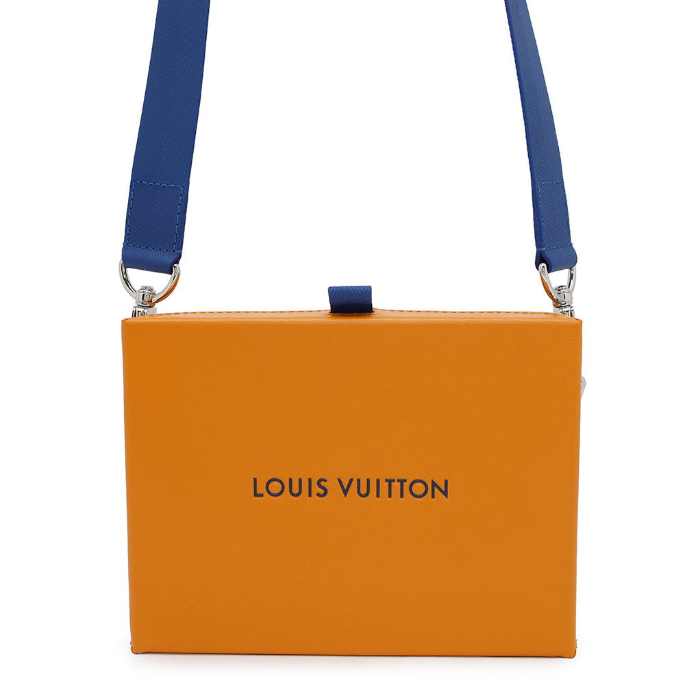 LOUIS VUITTON Shopperã»Clutch SaffronM13984 CowhideLeather
