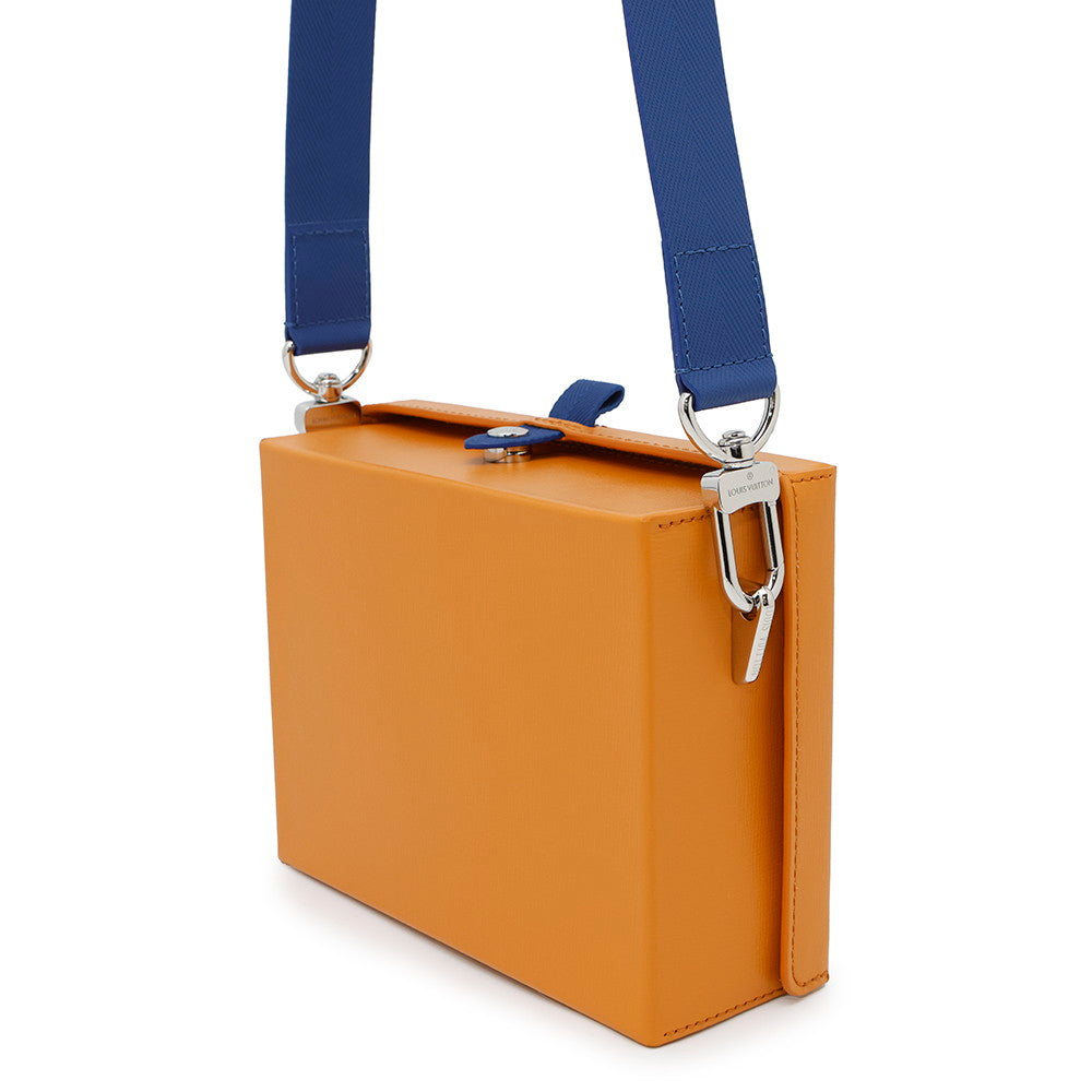 LOUIS VUITTON Shopperã»Clutch SaffronM13984 CowhideLeather