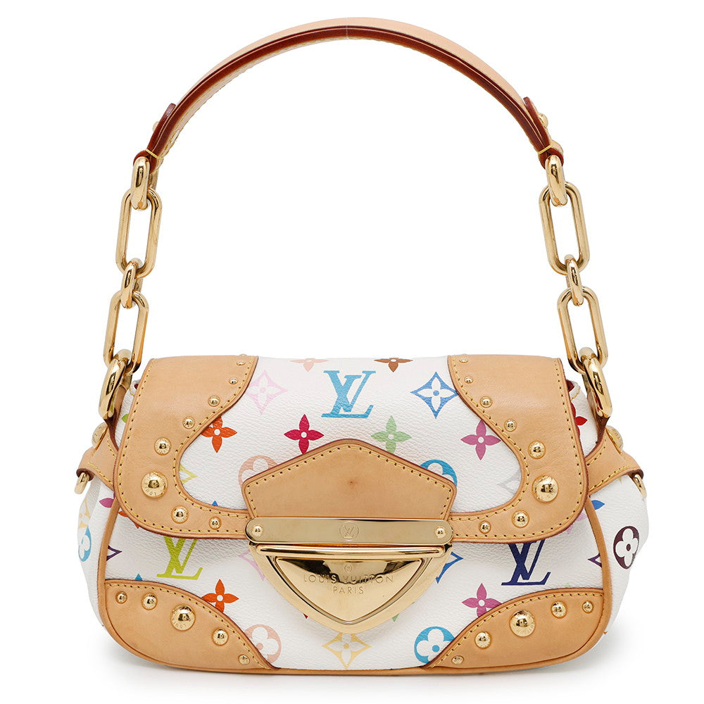LOUIS VUITTON Marilyn Blanc/RedM40127 Monogramã»Multicolor