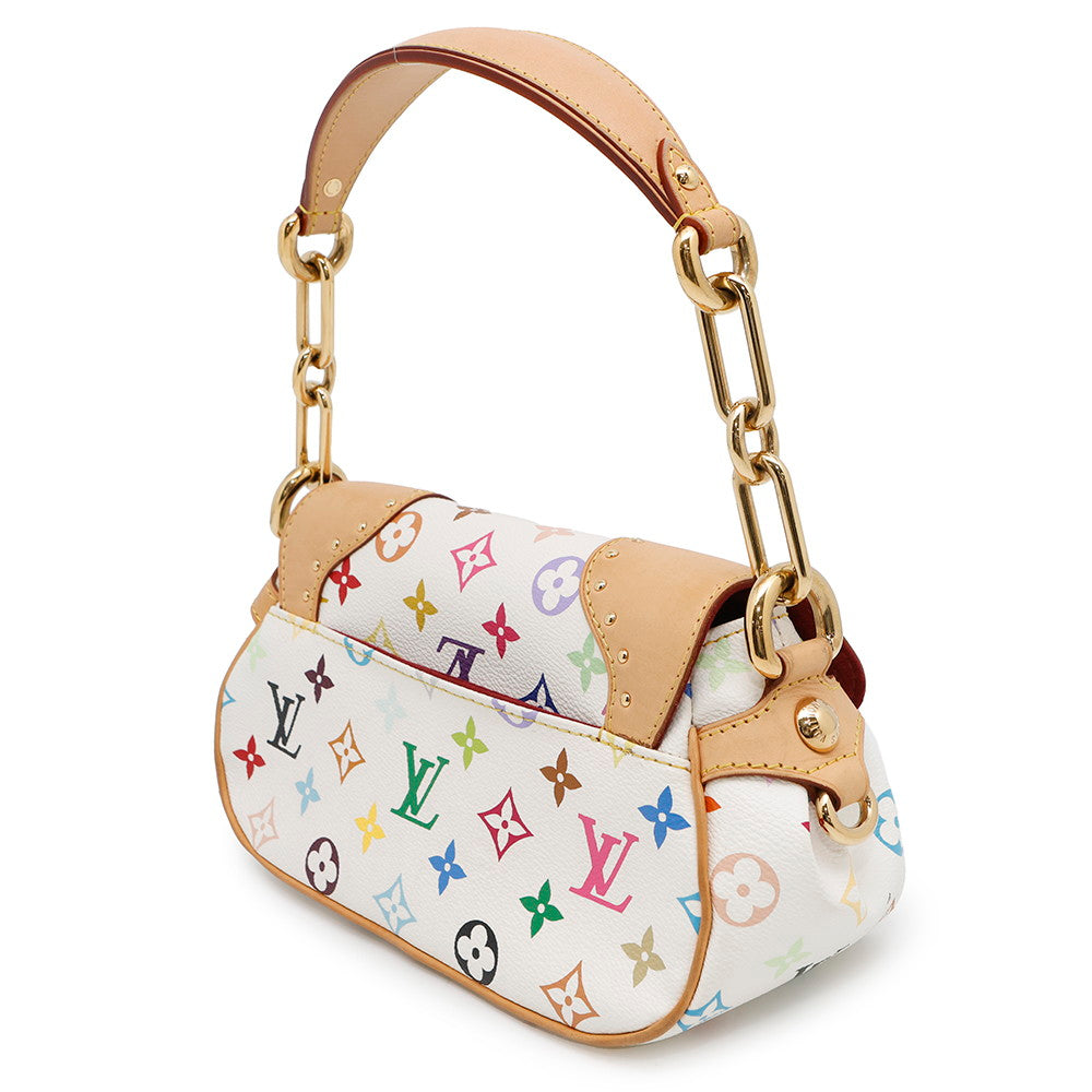 LOUIS VUITTON Marilyn Blanc/RedM40127 Monogramã»Multicolor