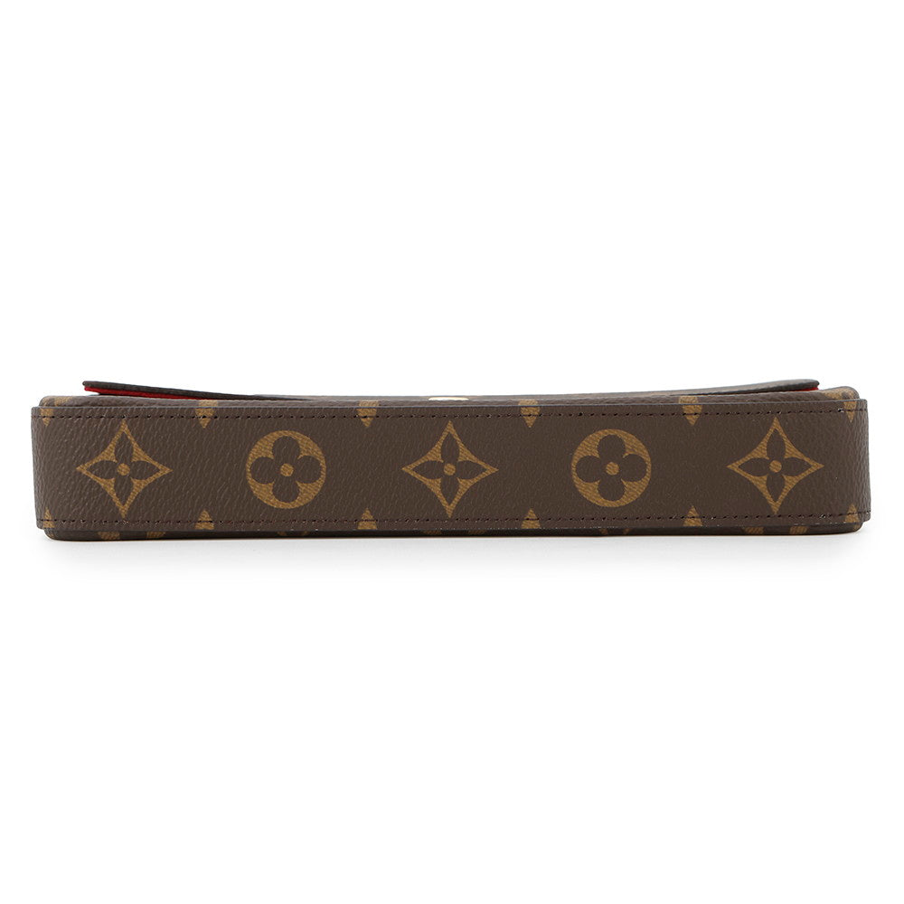 LOUIS VUITTON Felicie Pochette FuchsiaM81896 Monogram