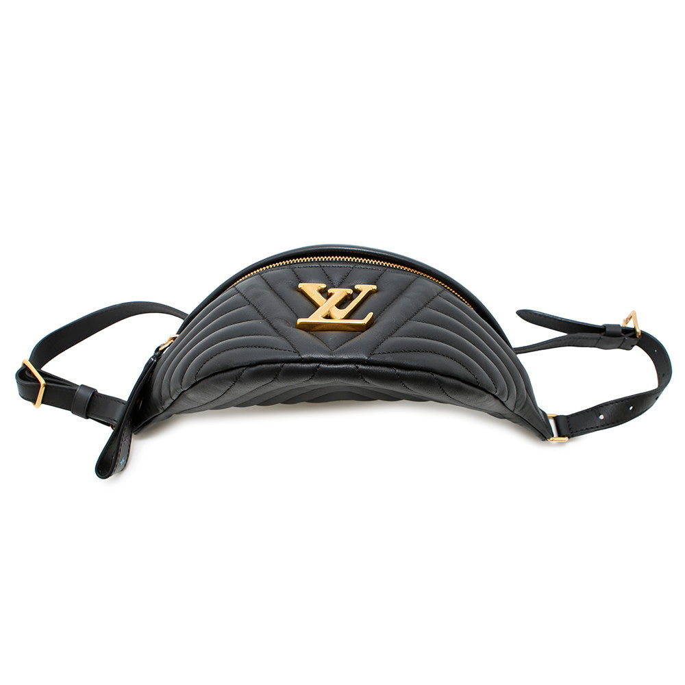LOUIS VUITTON New Wave Bumbag NoirM53750 Calf Leather