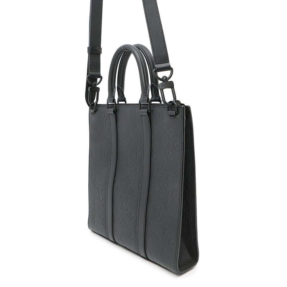 LOUIS VUITTON Sac Plat BlackM59960 Monogramã»Taurillon