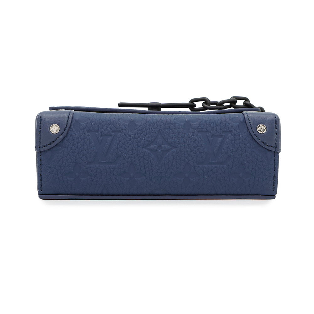LOUIS VUITTON Steamer Wearable Wallet Blue NuitM11522 Monogramã»Taurillon