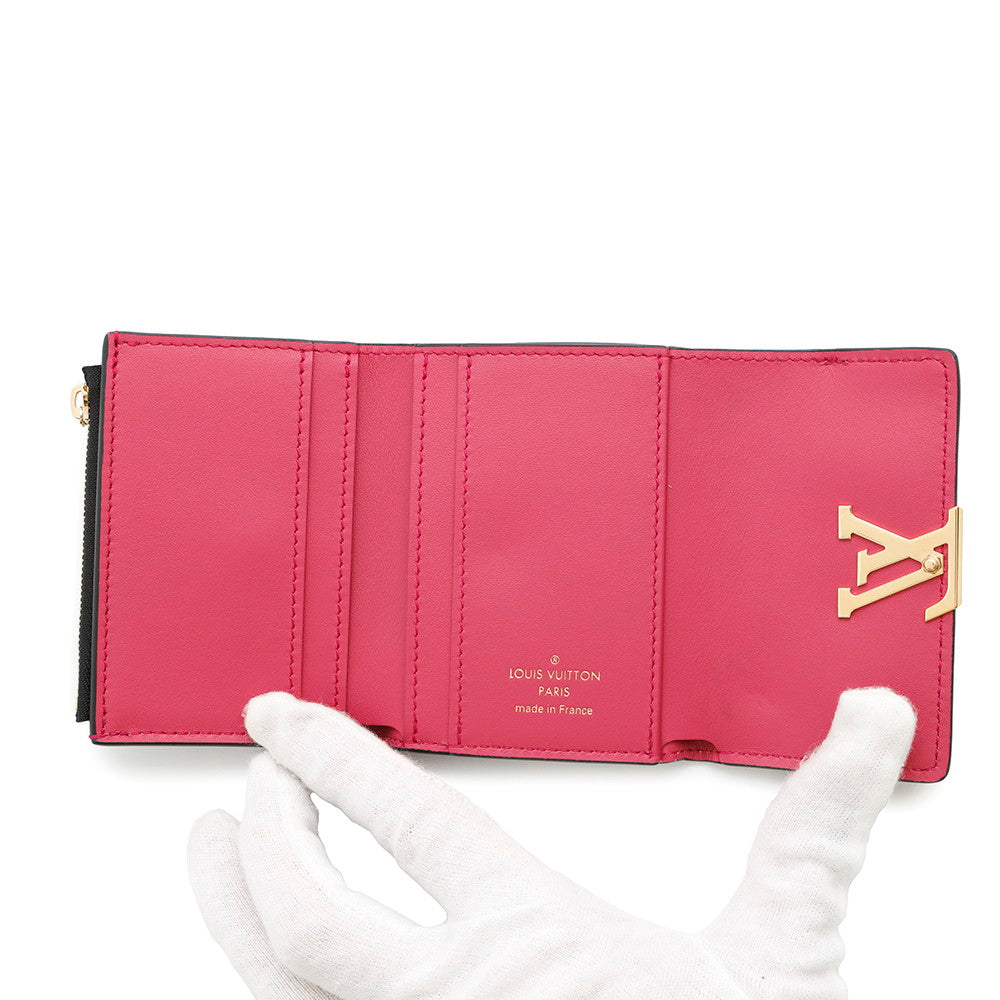 LOUIS VUITTON Portefeuille Capucine NoirM68587 Taurillon