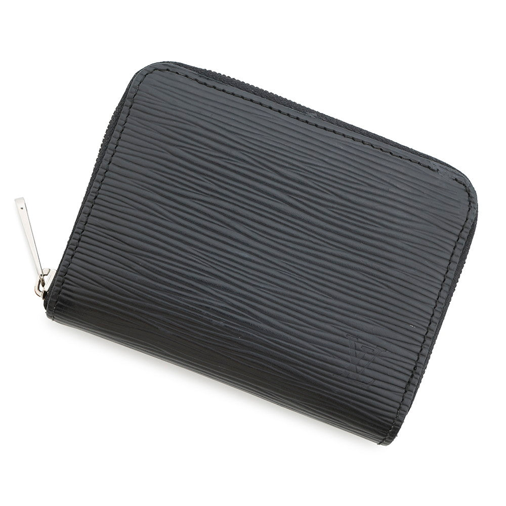 LOUIS VUITTON Zippy / Coin Purse NoirM60152 Epi Leather