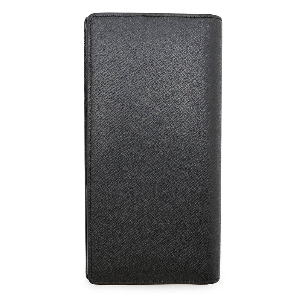 LOUIS VUITTON Portefeuille Brazza NoirM30501 Taiga Leather