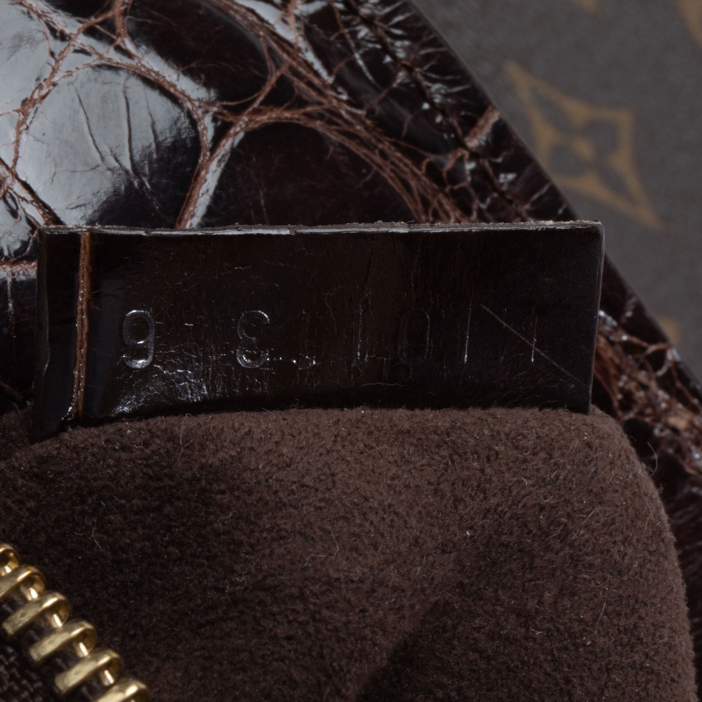 Louis Vuitton Louis Vuitton Limited Edition Monogramissime Alligator & Python Bag