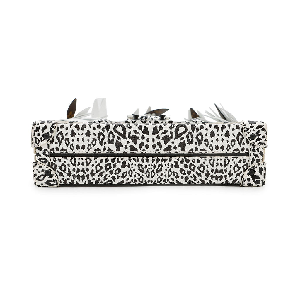 LOUIS VUITTON Petite Mal Dalmatian Nether Feather White/Black Leather
