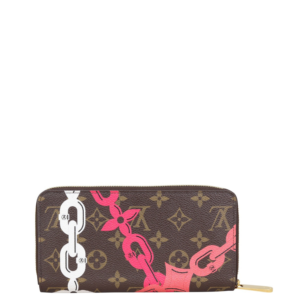 Louis Vuitton Chain Flower Zippy Wallet
