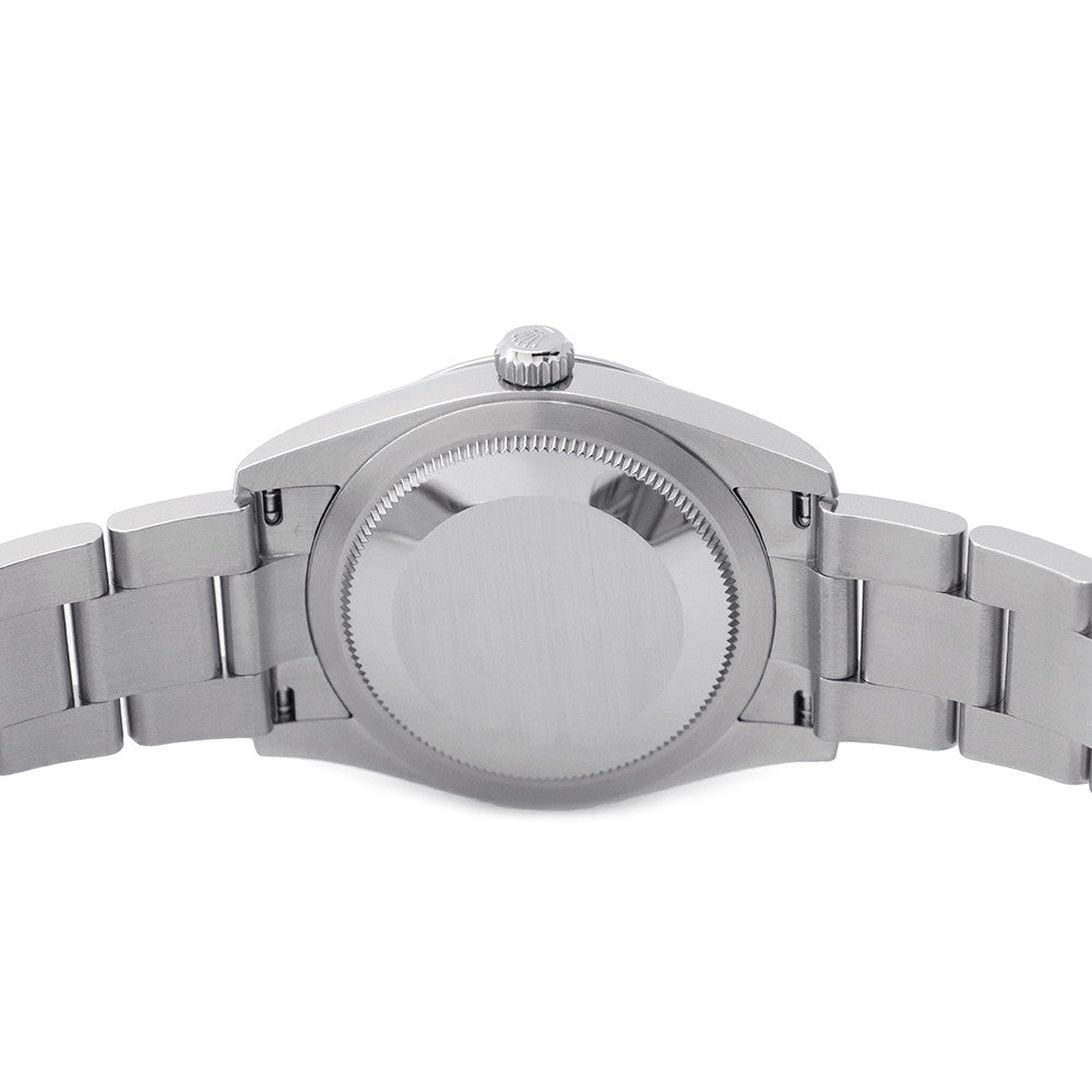ROLEX Oyster Perpetual 34 W34mm Stainless Steel Bright Black Dial124200