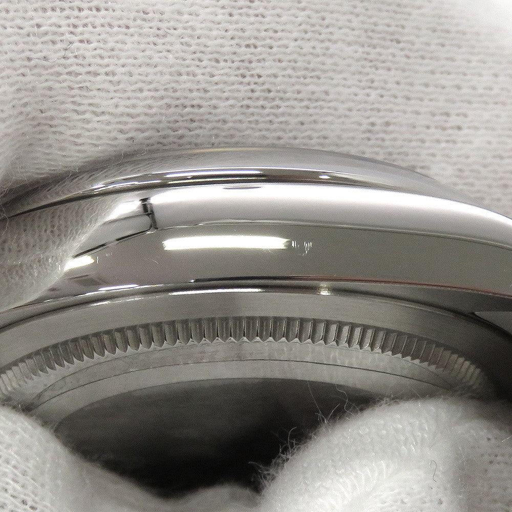 ROLEX Oyster Perpetual 34 W34mm Stainless Steel Bright Black Dial124200