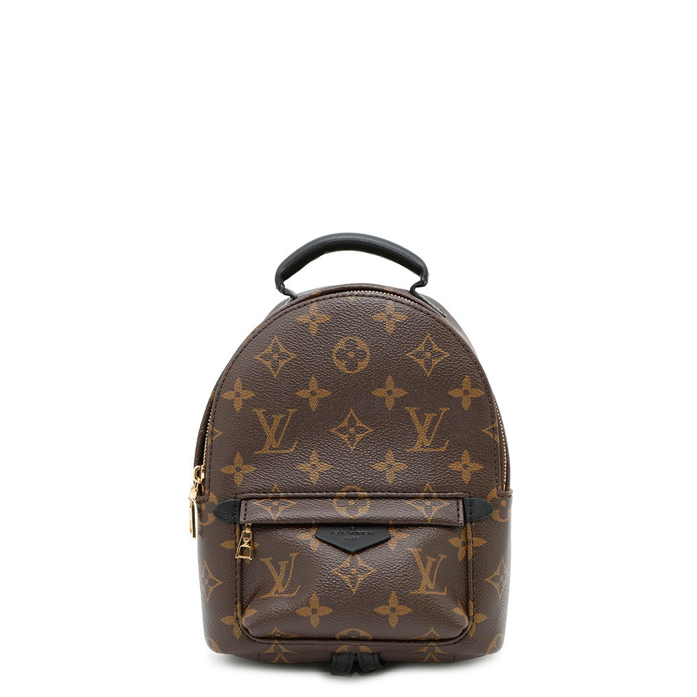 LOUIS VUITTON Palm Springs Backpack NoirM44873 Monogram Size MINI