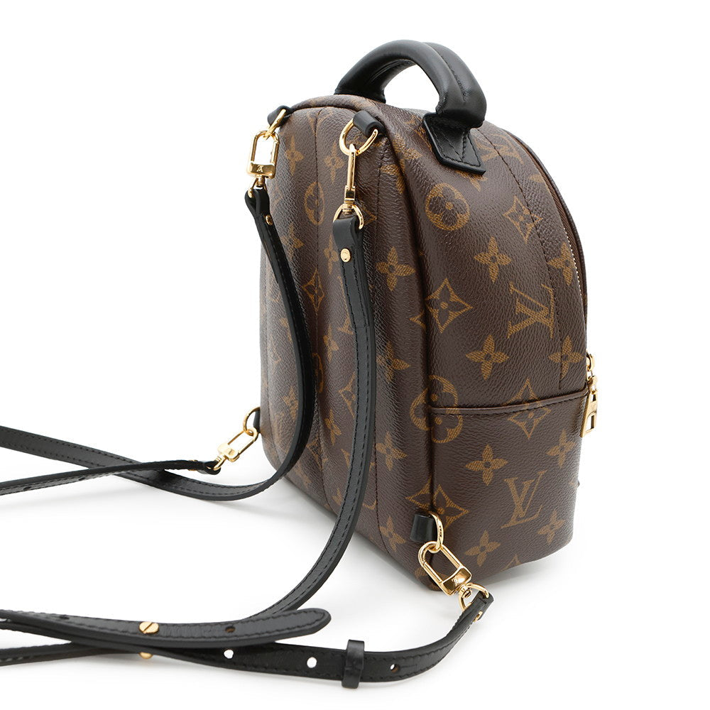 LOUIS VUITTON Palm Springs Backpack NoirM44873 Monogram Size MINI
