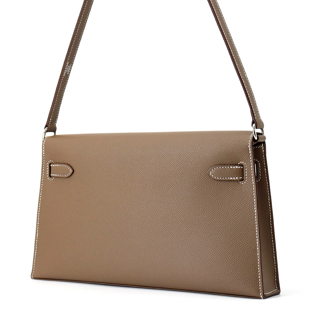 HERMES kelly elan Etoupe Epsom