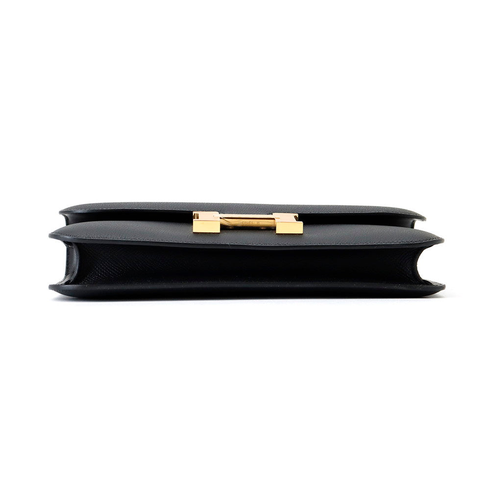 HERMES Constance Elan Miroir Black Epsom