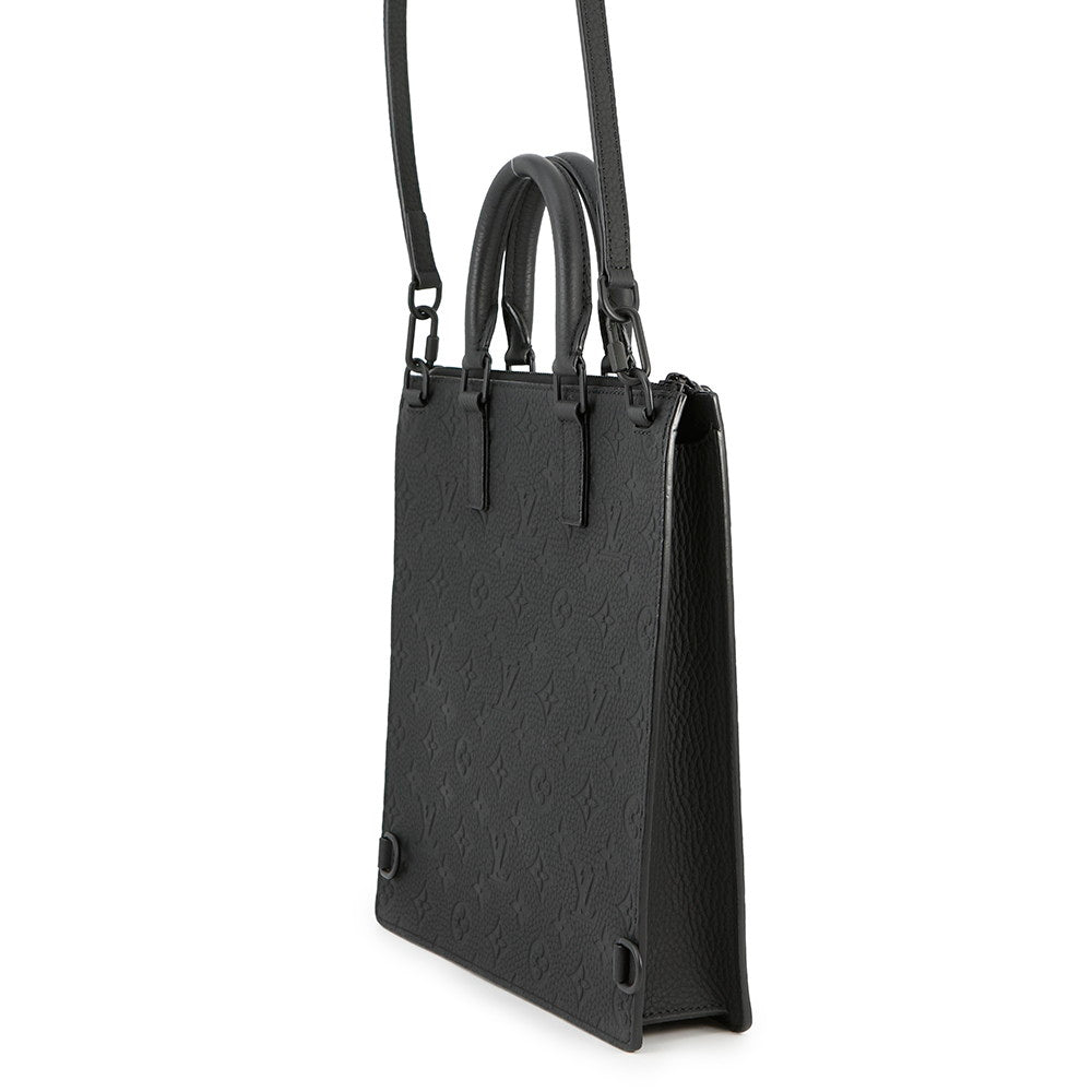 LOUIS VUITTON Sac Plat Messenger NoirM55924 Monogramã»Taurillon