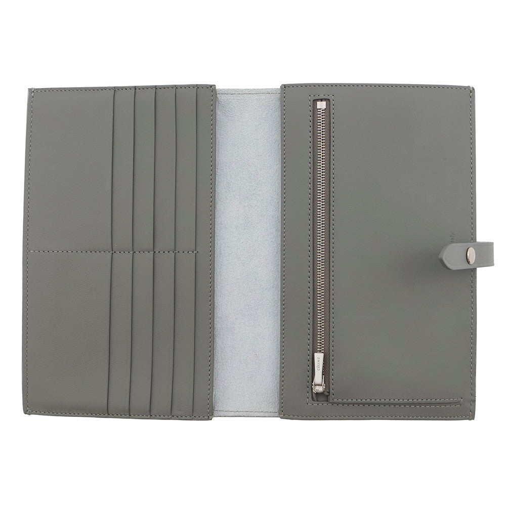 CELINE Multi-function Bifold Wallet Blue/Gray104873 Leather