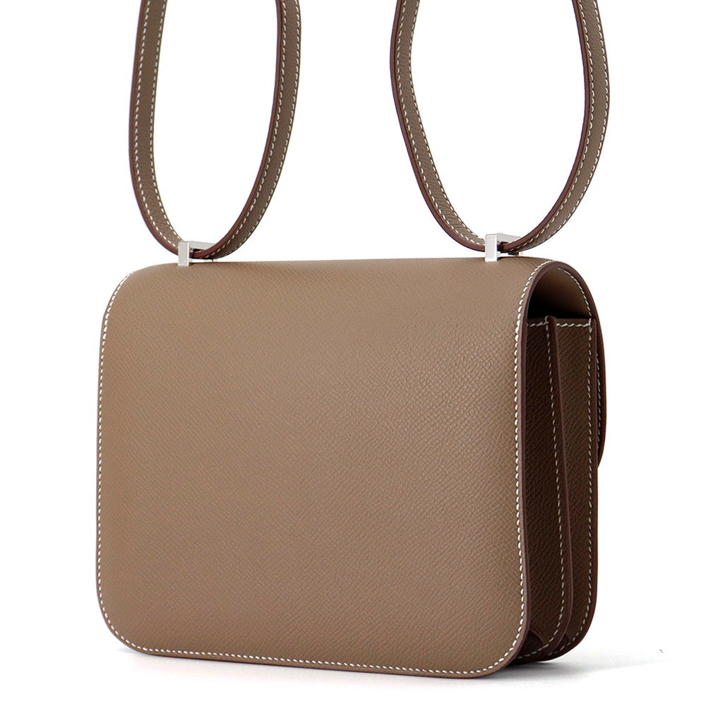 HERMES Constance Mini Miroir Etoupe Epsom