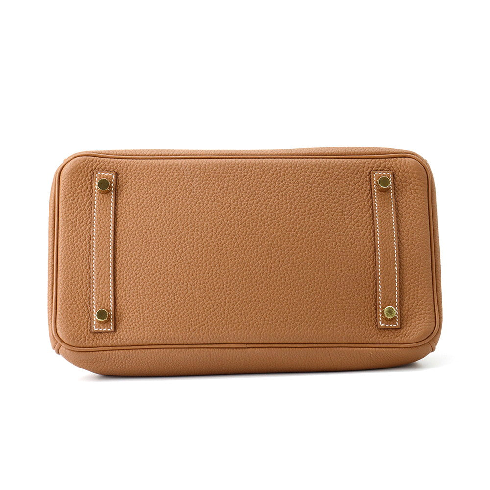HERMES Birkin Gold Togo Leather Size 30