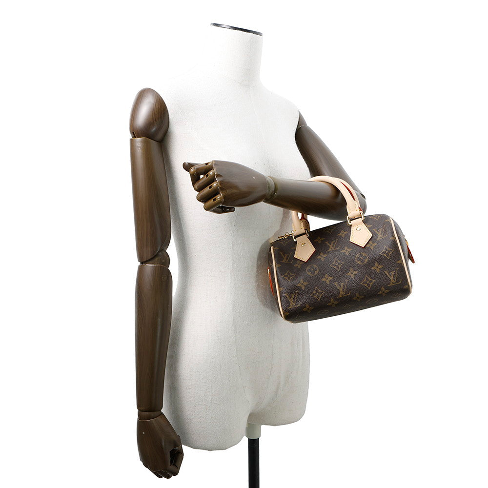 LOUIS VUITTON Speedy Bandouliere Red/BrownM46222 Monogram Size 20
