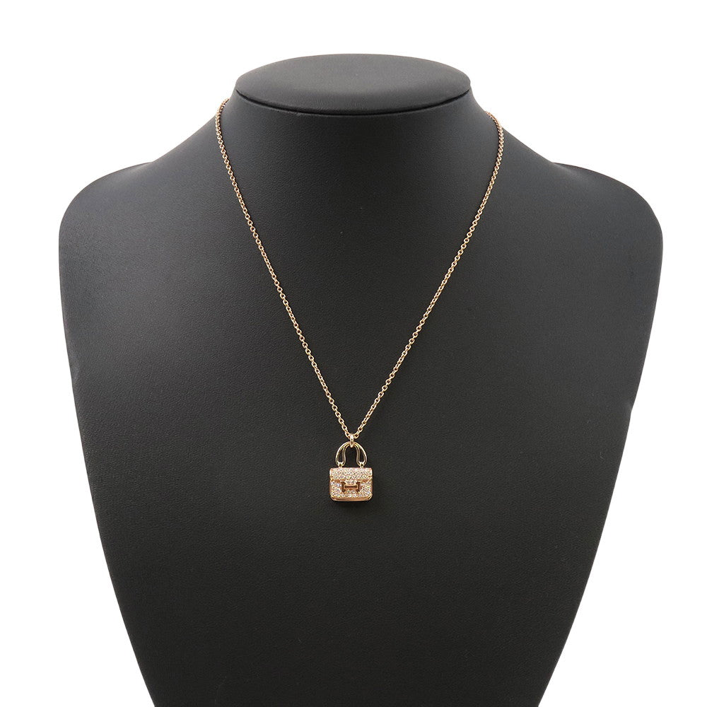 HERMES Amulette Constance NecklaceH121312B 00 18KPG