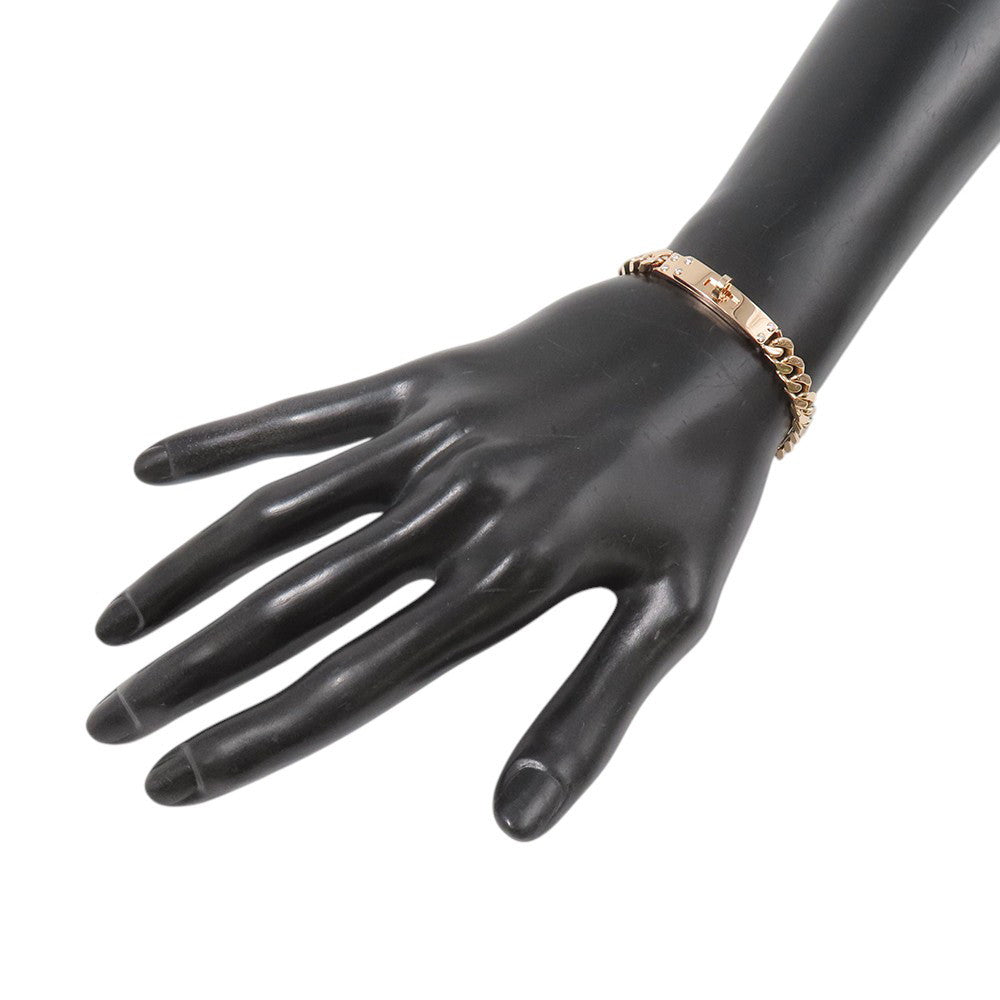 HERMES Kelly Gourmet Bracelet Size ST 18K Pink Gold
