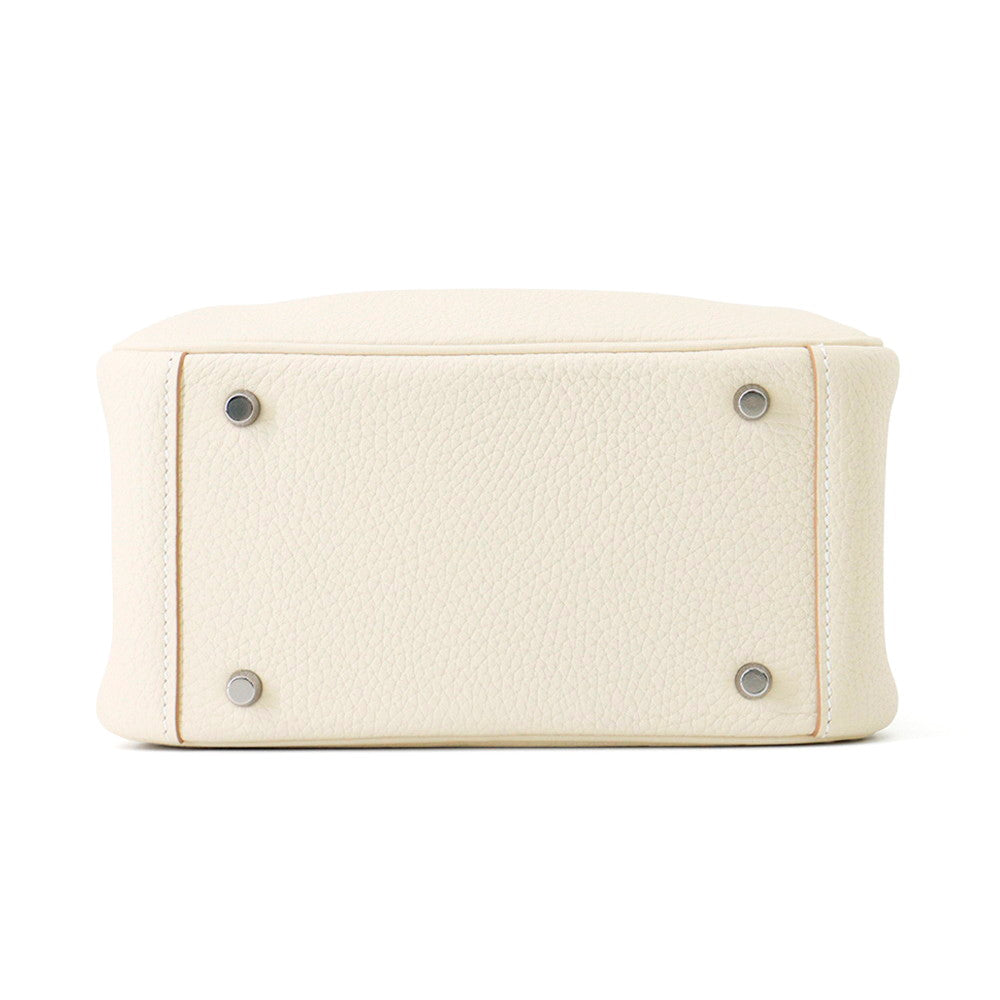 HERMES Lindy Craie Taurillon Clemence Size Mini