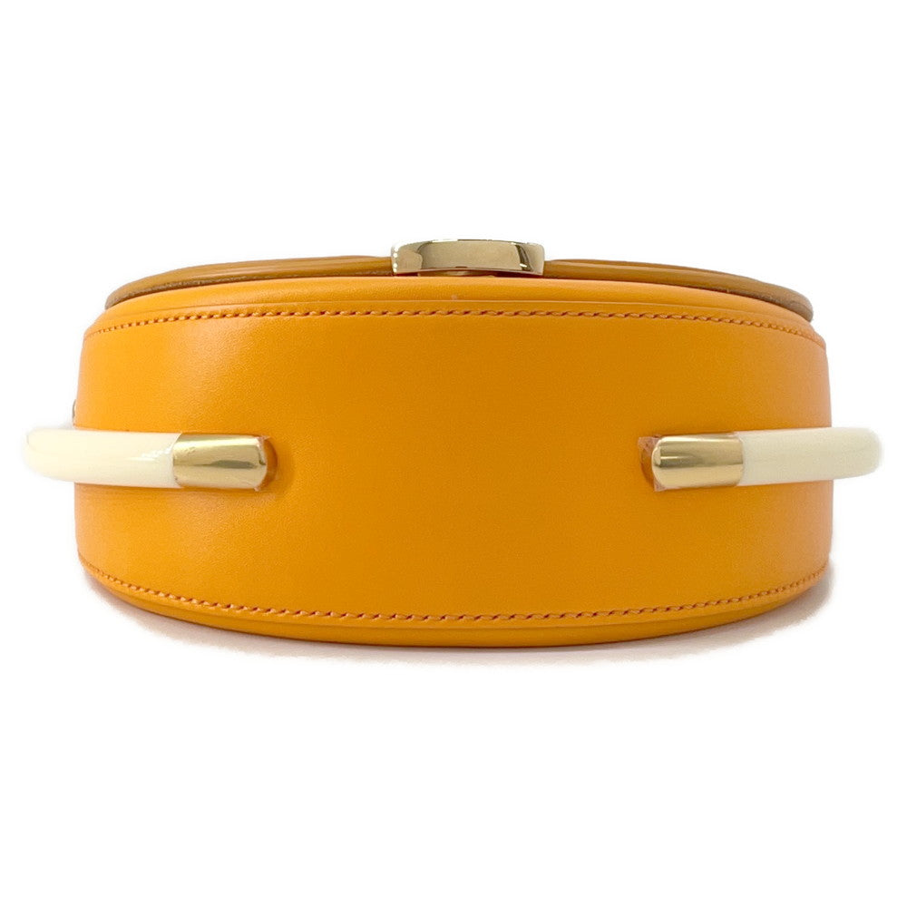 FENDI Moonlight Shoulder Bag Orange8BT346 Leather